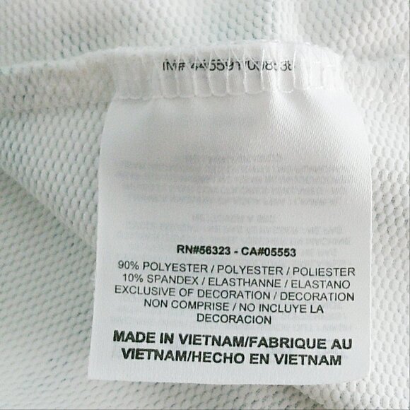 Nike Golf - White/Black Short Sleeve Dri Fit Shirt - Small - Picture 6 of 6